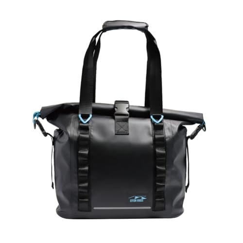 [レイトンハウス] ドライトートバッグ ドライバック トートバック ブラック×ブルー