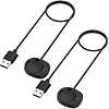 Charger for Amazfit Watch Balance 2/T-Rex 3 Pro/Helio Strap/Active 3/Active Max, Replacement USB Charging Cable Cord Dock for Amazfit Smartwatch 3.3ft/1m 2