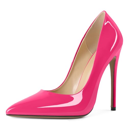 Soireelady Scarpe col Tacco Donna Eleganti Chiuse