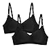 2PC Bralette Femmes De Couleur Unie Coutures en Dentelle Fronde Tube Haut PrèS du Corps Sexy Nude Nombril sans Anneau en Acier Bra Soutien-Gorge Yoga Débardeur De Sport Bralette Sexy Mode Pas Cher