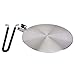 RUNZI Placa de anillo difusor de calor de inducción Placa adaptadora de inducción con mango separable (24 cm)