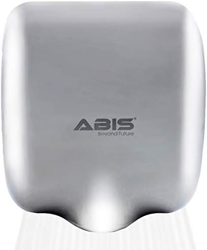 ABIS Hand Dryer for Toilets High Speed Automatic Electric Heavy Duty Stainless Steel Commercial Dryer (Polished Chrome)