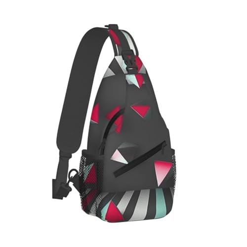 Bolso Cruzado Bandolera Estilo Urbano Negro miniatura 2