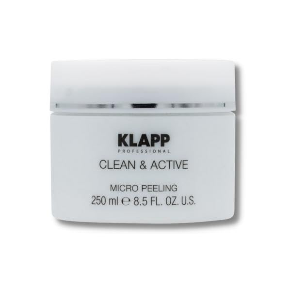 KLAPP Clean & Active Micro Peeling, Facial Exfoliant for Skin Smoothing