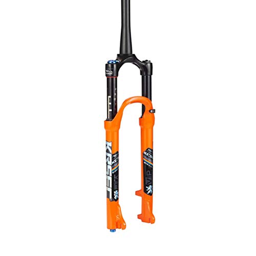 Fourche VTT pour éliminer les vibrations et optimiser la suspension en descente