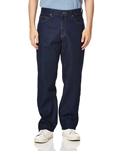 Image of Lee Men's Cotton Blend and Polyester Regular Fit Straight Leg Jeans