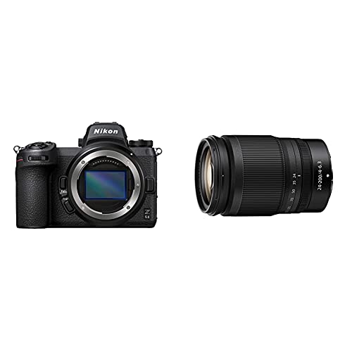 Image of Nikon Z 6II FX-Format Mirrorless Camera Body Black with NIKON NIKKOR Z 24-200mm f /4-6.3 Compact Telephoto Zoom Lens for Nikon Z Mirrorless Cameras