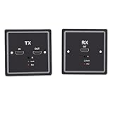 Commodité Plug And Play : cette extension de plaque murale multimédia HD est conçue pour une utilisation facile, prenant en charge le transfert simultané de vidéo et de son haute définition, avec compatibilité pour la version multimédia HD 1.3 (prend en charge 1.0, 1.1, 1.2).