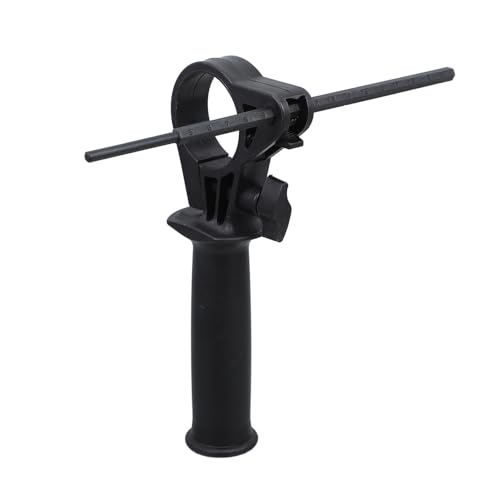 FOYTOKI Poignée de Rechange pour Marteau Électrique Grip Confortable et Sécurisé en Abs et Fer, Réglable de 41 à 44 Mm, pour Perforateur Burineur Quotidien