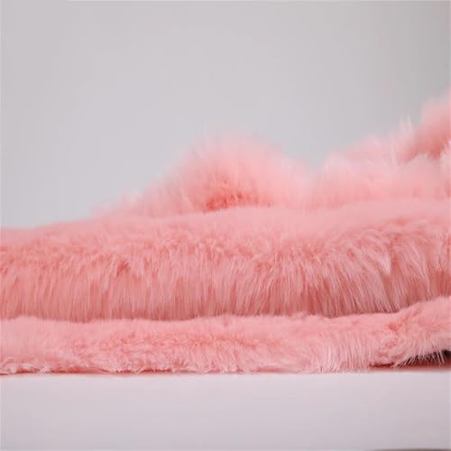 Tela modacrílica suave de 180 cm de grosor para coser alfombras, chales, abrigos, collares, tapicería y manualidades