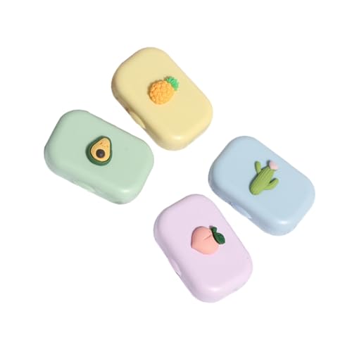 HAMPPLIES Estuche para Lentes De Contacto Fundas De Gafas para Almacenamiento y Transporte