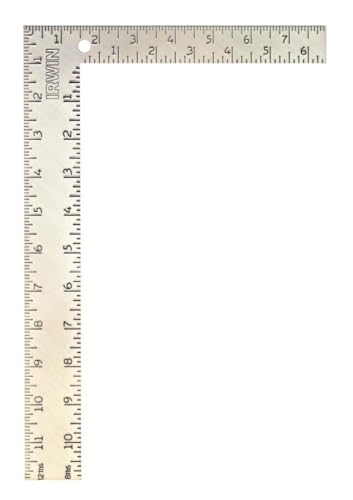 Irwin 1794462 Carpenter square, steel, 8 x 12 in.
