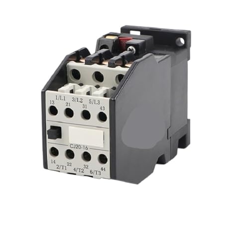 Contactor CJ20-16 de 16A con contactos 2NO 2NC que optimiza el consumo electrico del hogar