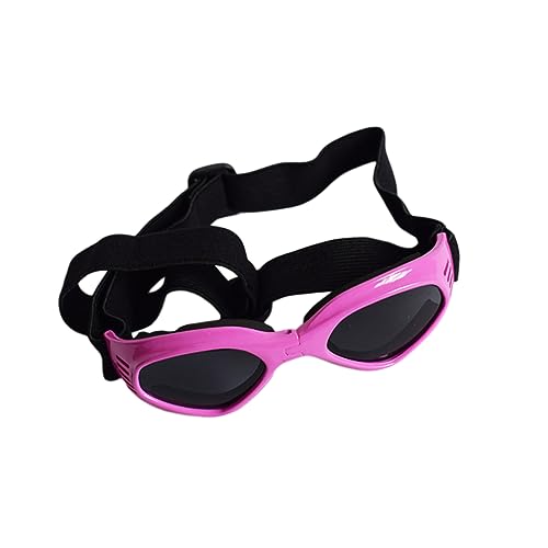 GRIRIW Dog Cat Sunglasses Uv Protection Comfortable Pet Goggles Adjustable Straps Stylish Pet Eyewear Water Windproof