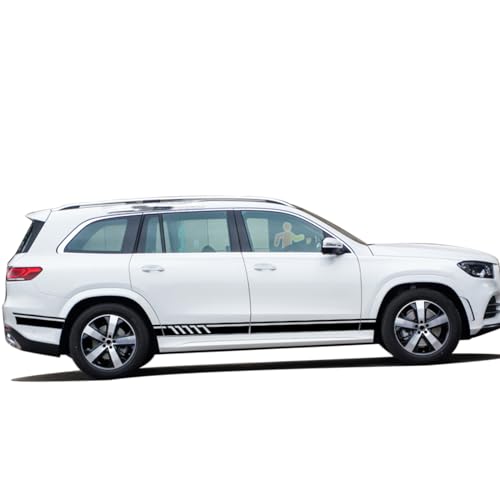 Rayures de course de voiture Benz GLS X167 pour masquer les défauts - 4
