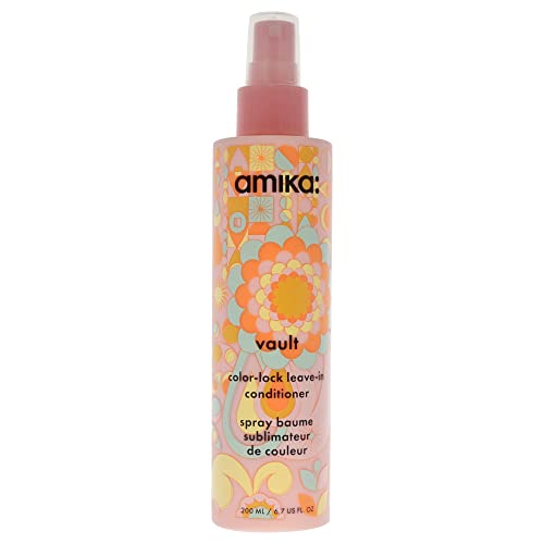 vault color-lock leave in conditioner | amika,6.7 Fl Oz (Pack of ...