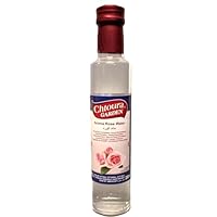 Orientalisches Rosenwasser 250ml Glasflasche- ideal zum Backen und Kochen - Blütenwasser zur Aromatisierung von Süßspeisen, Backwaren und Getränken + Ben’s Garden Notizblock Set