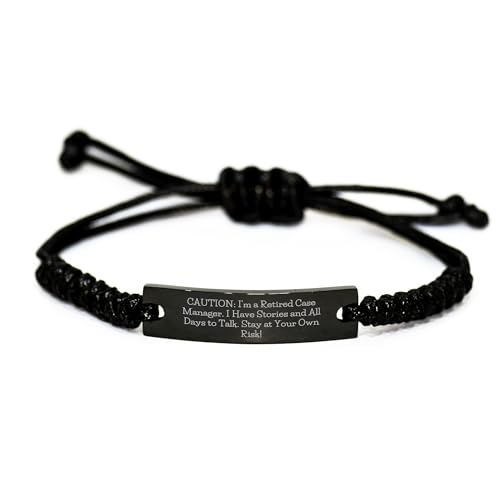 Case Manager's Protective Charm, Funny Quote, Adjustability and Durability, Gifts from Friends, for Case Manager