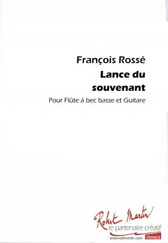 Flûte à bec basse et guitare Lance du souvenant pour rompre la monotonie musicale