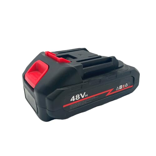 Batería de litio 48 V recargable para mini motosierra hidrolimpiadora y alicates eléctricos, batería de ABS resistente