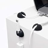 Cable Clips Adhesive Cord Organizer for Desk Wall Car Wire Management Clip Set for Charging USB Headphone Cords