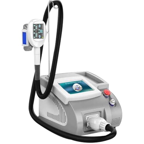 Máquina adelgazante corporal portátil con criolipólisis, dispositivo moldeador de pérdida de peso con asas dobles para un contorno corporal eficaz