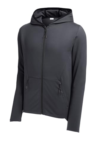 SPORT-TEK Unisex Circuit Hooded Full Zip3