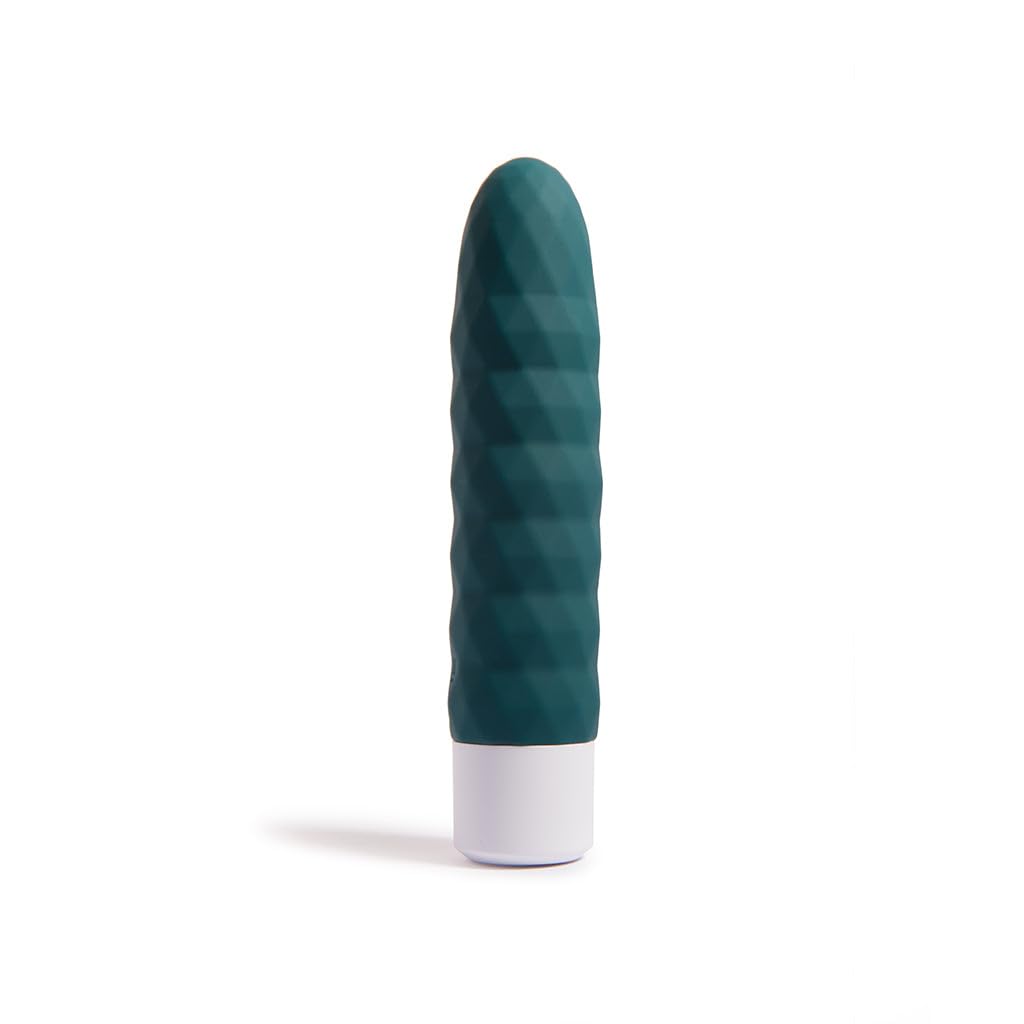 Platanomelón - Vibrador Vaginal Elegante y Discreto con 10 Modos de Vibración, Juguete Erótico Recargable - Pipo Verde