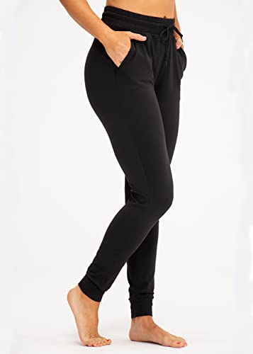DEVOPS Women's Yoga Jogger Pants with Side Pocket Sweatpants4