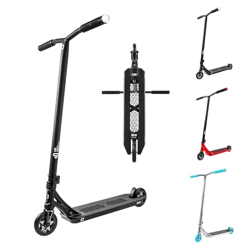 CORE SL3 - Patinete completo – Patinete profesional para cualquier edad – Scooters profesionales para niños y adultos – listo para montar truco – negro