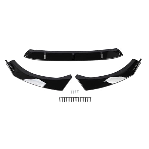 Becquet de pare-chocs avant lame ABS noir brillant compatible K5 GT Line 2020-2024