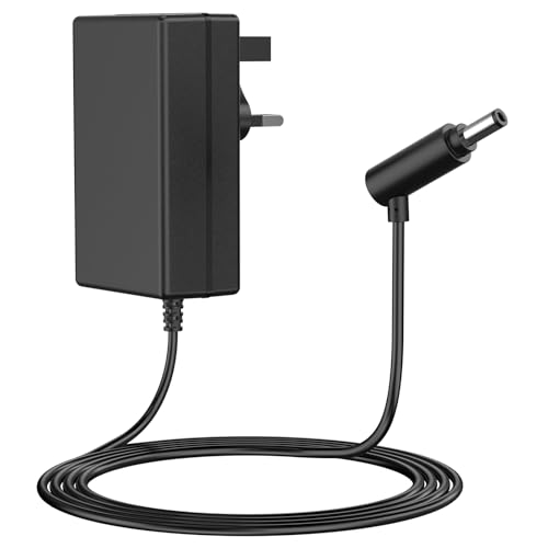 26.1V Charger for Dyson V6 V7 V8 1.8M/5.9FT Power Cable Charger Cord UK for Dyson SV03 SV04 SV05 SV06 SV07 SV09 Vacuum Dyson DC58 DC59 DC60 DC61 DC62 Absolute Vacuum Battery Charging Cord