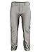 Alleson Athletic Boys Crush Premier Braided Baseball Pant – Stretch Fabric, Reinforced Knees, and Comfortable Fit, Grey/Royal, Small
