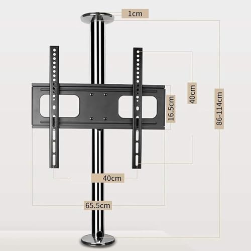 Support TV réglable 32-65" pour supprimer les reflets avec élévateur