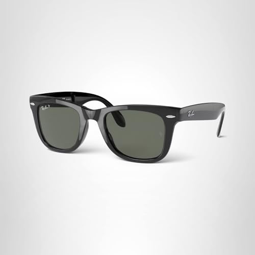 Image of Ray-Ban RB4105 Folding Wayfarer Square Sunglasses