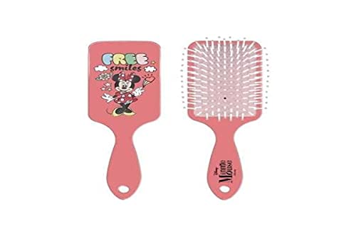 Minnie - Cepillo para el pelo para niña y mujer, diseño de Disney