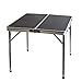 Produktbild Aluminium Klapptisch 'Domburg' Campingtisch 80x80cm Schwarz Gartentisch Beistelltisch Falttisch Picknicktisch Alutisch faltbar