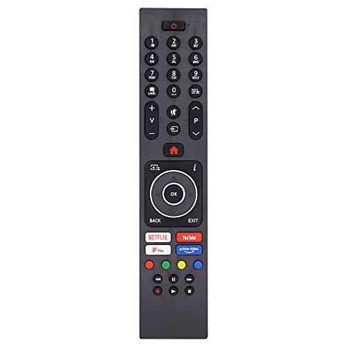 FOXRMT Universal TV Remote Control for Luxor Bush Digihome Finlux Electriq Smart TV, RC43137P Universal Remote No Setup Required