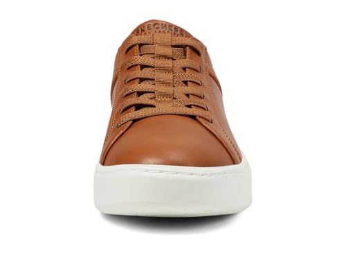 Image of Skechers Mens Court Break - Double Vented Slip-ins Sneaker | Casual Shoe, Air-Cooled Memory Foam, No Tie Fit, Hands Free Slip-ins