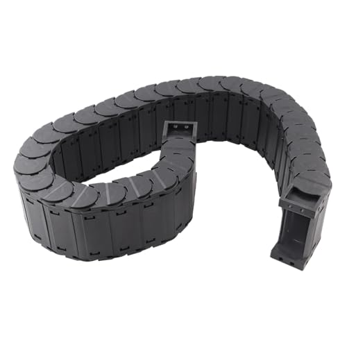 Chaîne porte-câbles silencieuse nylon flexible détachable