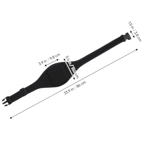 DEARMAMY Microphone Belt With Anti-fall Strap Microphone Belt Bag Adjustable Waist Bag Neoprene Microphone Bag For Fitness Instructors Talking In - Image 2