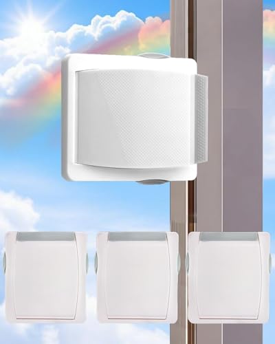 引き戸ストッパー MYCOLO 窓 網戸 スライドドア 引き戸 ロック 転落防止 子供 赤ちゃん 猫 犬用 ドアストッパー 4個入り (グレー)