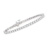 Ross-Simons 3.00 ct. t.w. Diamond Tennis Bracelet in Sterling Silver. 7 inches