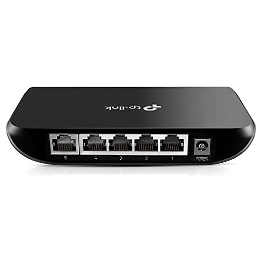 Switch TP-Link 5 Portas Gigabit de Mesa - TL-SG1005D