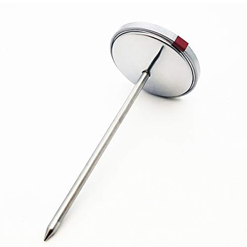 Miniatura 3 de Termómetro digital para carne, termómetro digital de lectura instantánea para alimentos de cocina con sondas de 4.6 pulgadas de largo, termómetro