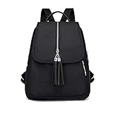 Mignon84Cook Damen-Rucksack, klein, Nylon, Schwarz