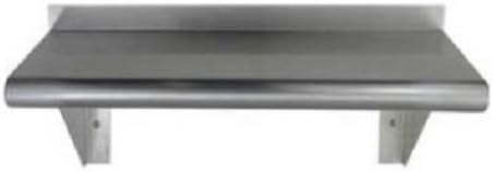 AmGood 18 X 36 Stainless Steel Wall Shelf | Metal Shelving | Garage, Laundry, Storage, Utility Room | Restaurant, Kitchen | Food Prep | NSF