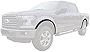 Monkey Autosports Fender Flares for 2015-2017 Ford F150. Factory/OE Design. Full Set of 4