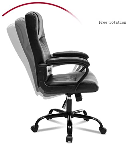 Chaise de bureau contre le mal de dos fauteuil pivotant réglable B