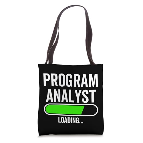 Program Analyst Loading Graduation Graduate New Job Tote Bag